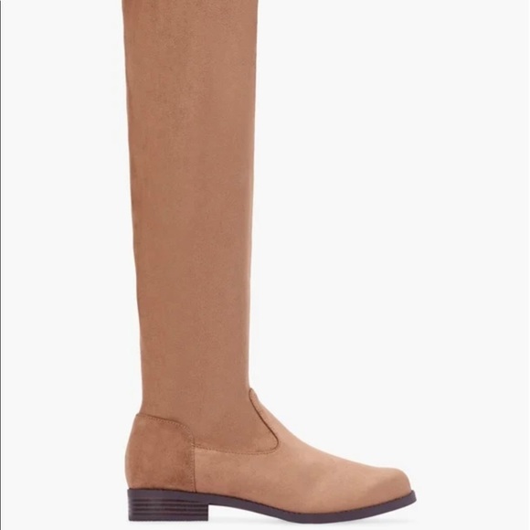 NEW Fabletics nude over the knee flat boots. - Picture 3 of 3